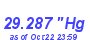 Milwaukee Weather Barometer Low Month