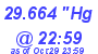 Milwaukee Weather Barometer Low Today