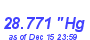 Milwaukee Weather Barometer Low Year