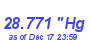 Milwaukee Weather Barometer Low Month