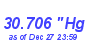 Milwaukee Weather Barometer High Year