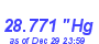 Milwaukee Weather Barometer Low Month