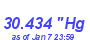 Milwaukee Weather Barometer High Year