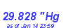 Milwaukee Weather Barometer Low Month