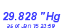 Milwaukee Weather Barometer Low Year