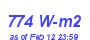 Milwaukee Weather Solar Radiation High Month