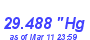 Milwaukee Weather Barometer Low Month