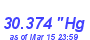 Milwaukee Weather Barometer High Month