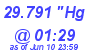 Milwaukee Weather Barometer Low Today