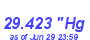 Milwaukee Weather Barometer Low Month