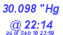 Milwaukee Weather Barometer Low Today