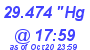 Milwaukee Weather Barometer Low Today