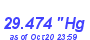 Milwaukee Weather Barometer Low Month