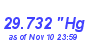 Milwaukee Weather Barometer Low Month