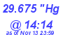 Milwaukee Weather Barometer Low Today