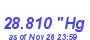 Milwaukee Weather Barometer Low Year