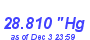 Milwaukee Weather Barometer Low Year