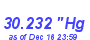 Milwaukee Weather Barometer High Month