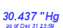 Milwaukee Weather Barometer High Month