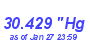 Milwaukee Weather Barometer High Month