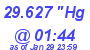 Milwaukee Weather Barometer Low Today