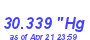 Milwaukee Weather Barometer High Month