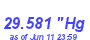 Milwaukee Weather Barometer Low Month