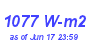 Milwaukee Weather Solar Radiation High Month