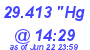 Milwaukee Weather Barometer Low Today