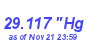 Milwaukee Weather Barometer Low Month