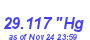 Milwaukee Weather Barometer Low Month