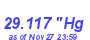 Milwaukee Weather Barometer Low Month