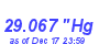 Milwaukee Weather Barometer Low Year