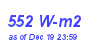 Milwaukee Weather Solar Radiation High Month