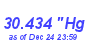 Milwaukee Weather Barometer High Month