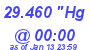 Milwaukee Weather Barometer Low Today