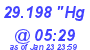 Milwaukee Weather Barometer Low Today