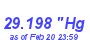 Milwaukee Weather Barometer Low Year