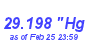 Milwaukee Weather Barometer Low Year