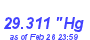 Milwaukee Weather Barometer Low Month