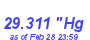 Milwaukee Weather Barometer Low Month