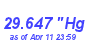 Milwaukee Weather Barometer Low Month