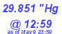 Milwaukee Weather Barometer High Today