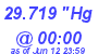 Milwaukee Weather Barometer Low Today