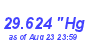 Milwaukee Weather Barometer Low Month