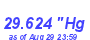 Milwaukee Weather Barometer Low Month