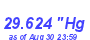 Milwaukee Weather Barometer Low Month