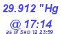 Milwaukee Weather Barometer Low Today