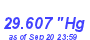 Milwaukee Weather Barometer Low Month