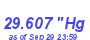 Milwaukee Weather Barometer Low Month